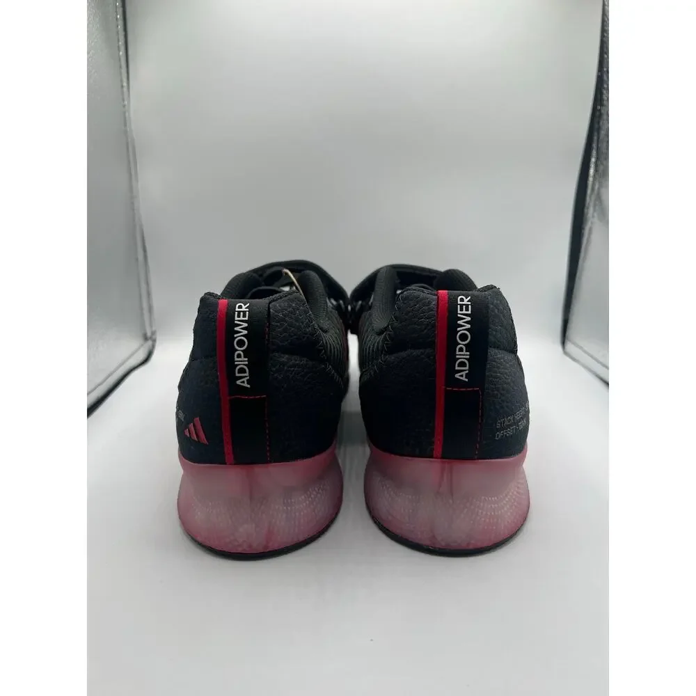 Adidas Adipower Weightlifting 3 “Black White Pure Ruby” size 9 men’s